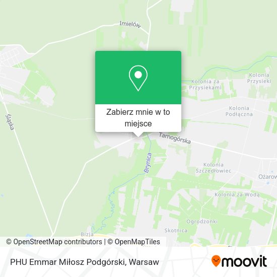 Mapa PHU Emmar Miłosz Podgórski