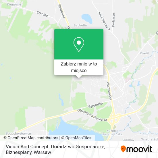 Mapa Vision And Concept. Doradztwo Gospodarcze, Biznesplany