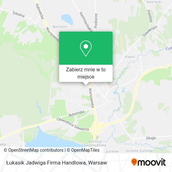 Mapa Łukasik Jadwiga Firma Handlowa