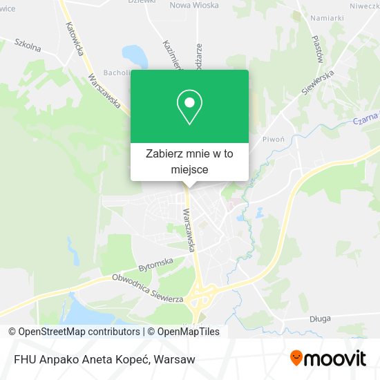 Mapa FHU Anpako Aneta Kopeć