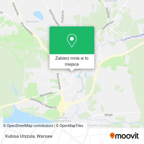 Mapa Kubisa Urszula