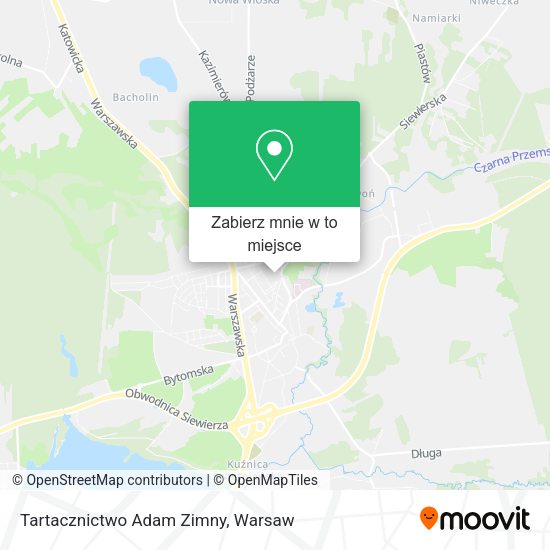 Mapa Tartacznictwo Adam Zimny