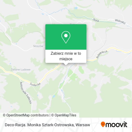 Mapa Deco-Racja. Monika Sztark-Ostrowska