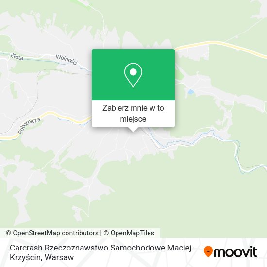 Mapa Carcrash Rzeczoznawstwo Samochodowe Maciej Krzyścin