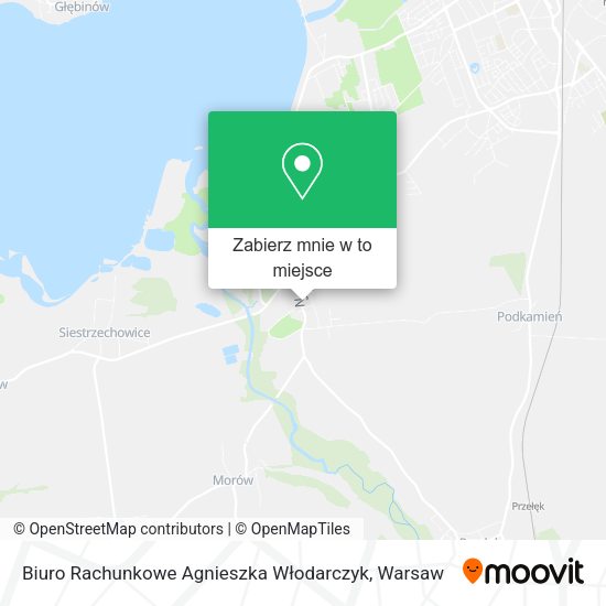 Mapa Biuro Rachunkowe Agnieszka Włodarczyk