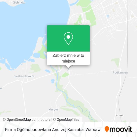 Mapa Firma Ogólnobudowlana Andrzej Kaszuba