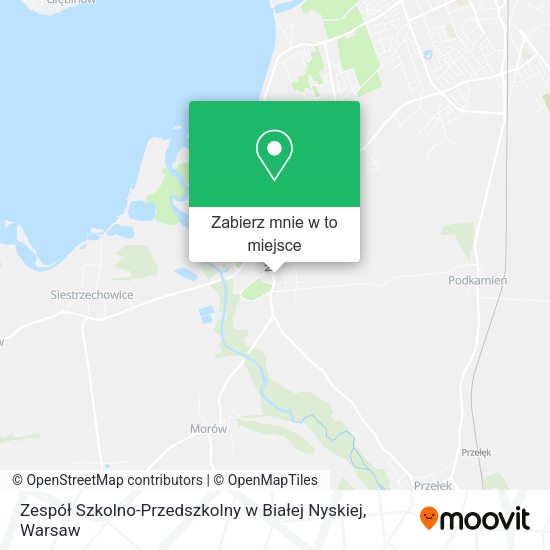 Mapa Zespół Szkolno-Przedszkolny w Białej Nyskiej