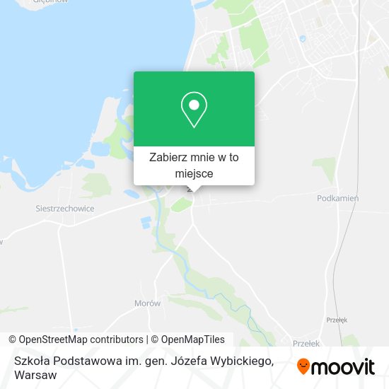 Mapa Szkoła Podstawowa im. gen. Józefa Wybickiego