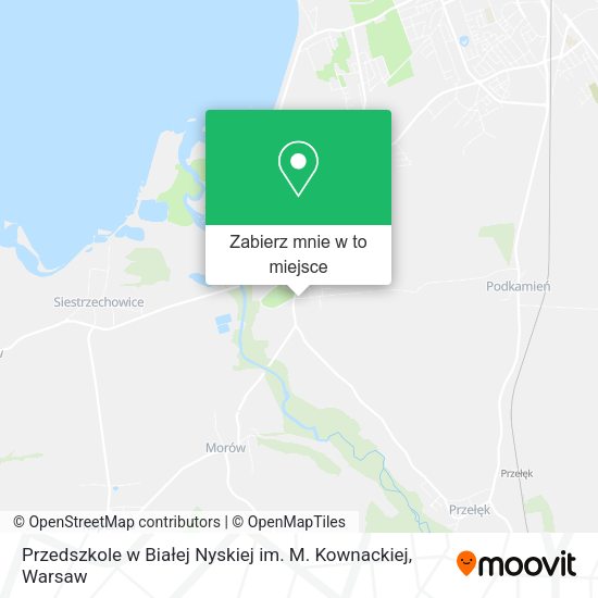 Mapa Przedszkole w Białej Nyskiej im. M. Kownackiej