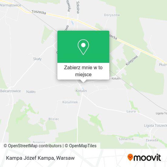 Mapa Kampa Józef Kampa