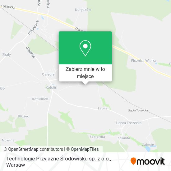 Mapa Technologie Przyjazne Środowisku sp. z o.o.