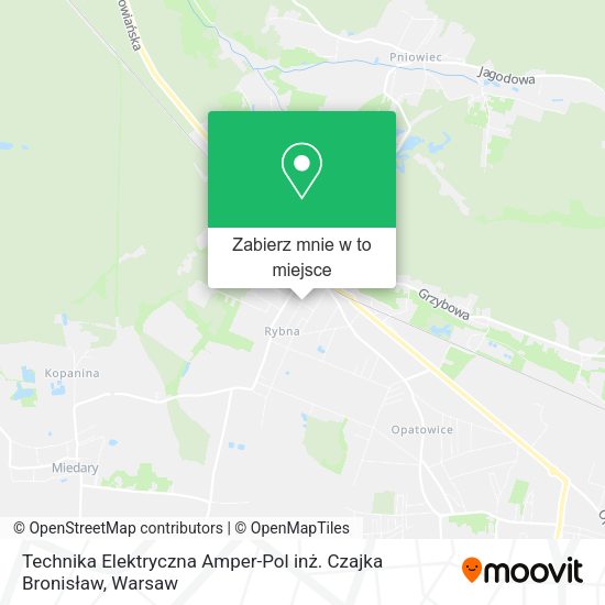 Mapa Technika Elektryczna Amper-Pol inż. Czajka Bronisław