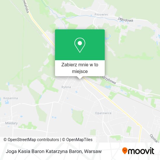 Mapa Joga Kasia Baron Katarzyna Baron