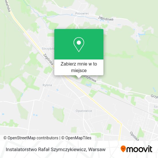 Mapa Instalatorstwo Rafał Szymczykiewicz