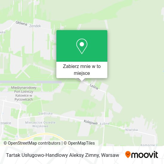 Mapa Tartak Usługowo-Handlowy Aleksy Zimny