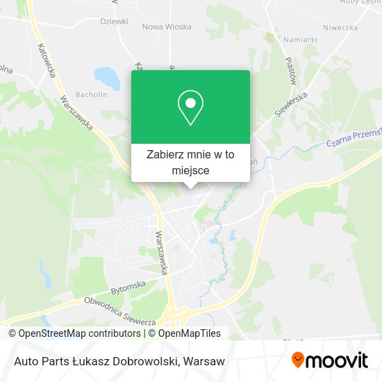 Mapa Auto Parts Łukasz Dobrowolski