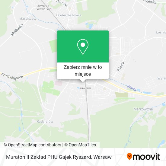 Mapa Muraton II Zakład PHU Gajek Ryszard