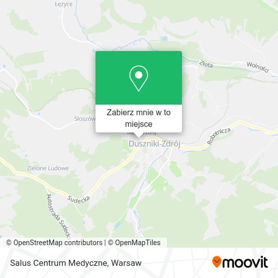 Mapa Salus Centrum Medyczne