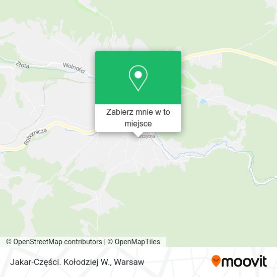 Mapa Jakar-Części. Kołodziej W.