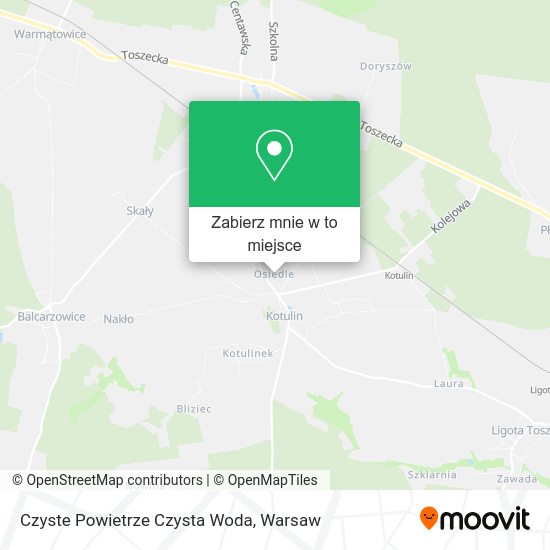 Mapa Czyste Powietrze Czysta Woda