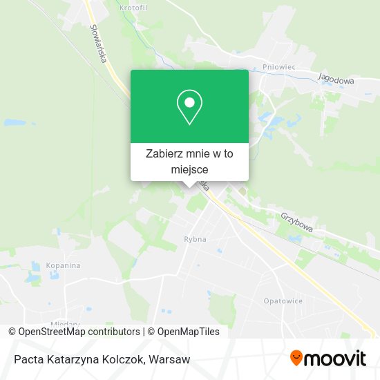 Mapa Pacta Katarzyna Kolczok