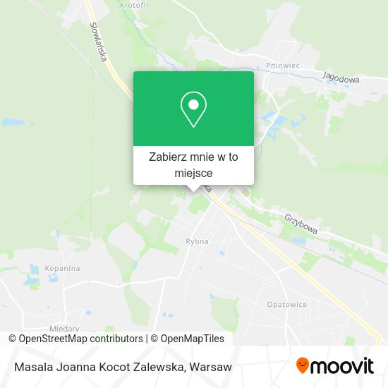 Mapa Masala Joanna Kocot Zalewska