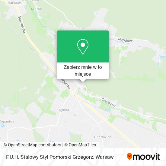 Mapa F.U.H. Stalowy Styl Pomorski Grzegorz