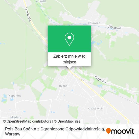 Mapa Pols-Bau Spółka z Ograniczoną Odpowiedzialnością