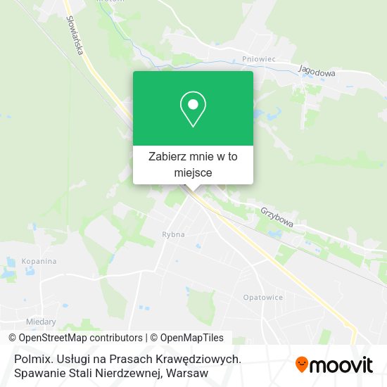 Mapa Polmix. Usługi na Prasach Krawędziowych. Spawanie Stali Nierdzewnej