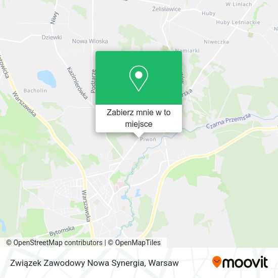 Mapa Związek Zawodowy Nowa Synergia