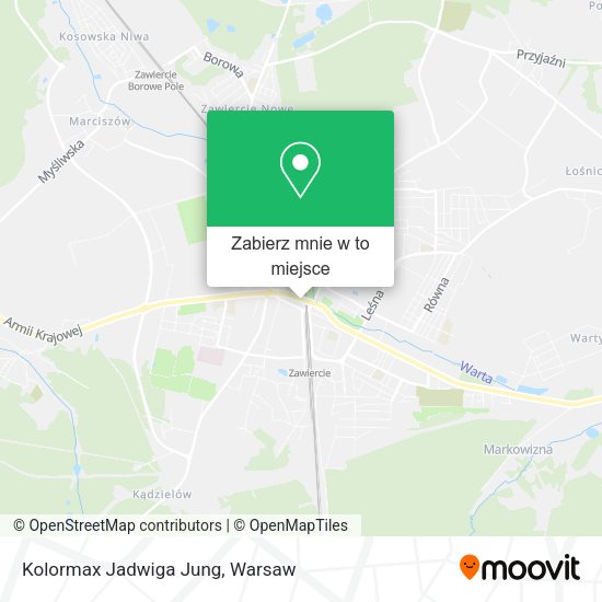 Mapa Kolormax Jadwiga Jung