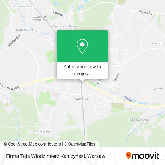 Mapa Firma Toja Włodzimierz Kałużyński