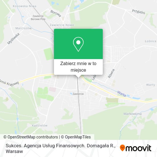 Mapa Sukces. Agencja Usług Finansowych. Domagała R.