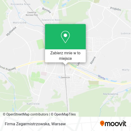 Mapa Firma Zegarmistrzowska