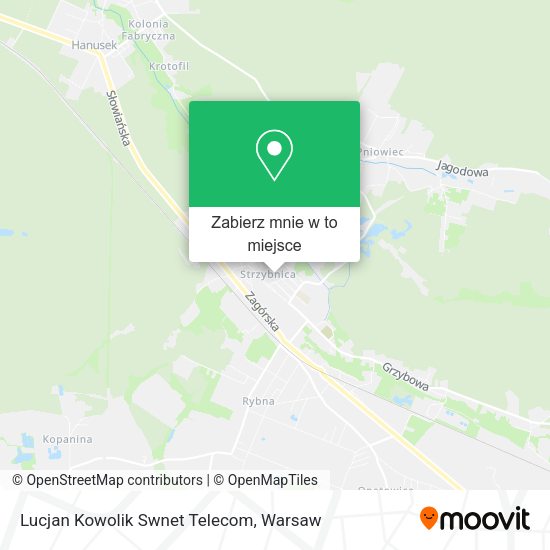 Mapa Lucjan Kowolik Swnet Telecom