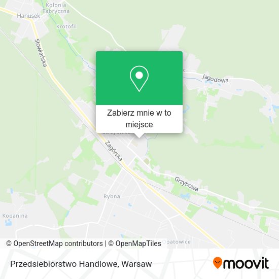 Mapa Przedsiebiorstwo Handlowe