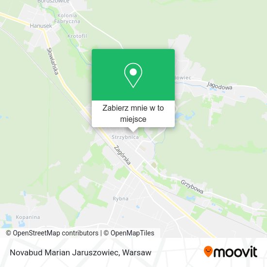 Mapa Novabud Marian Jaruszowiec