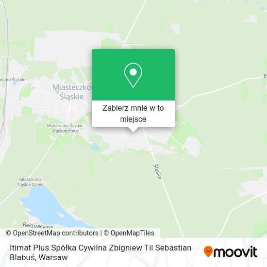 Mapa Itimat Plus Spółka Cywilna Zbigniew Til Sebastian Blabuś