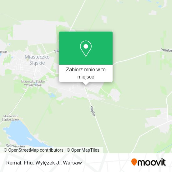 Mapa Remal. Fhu. Wylężek J.