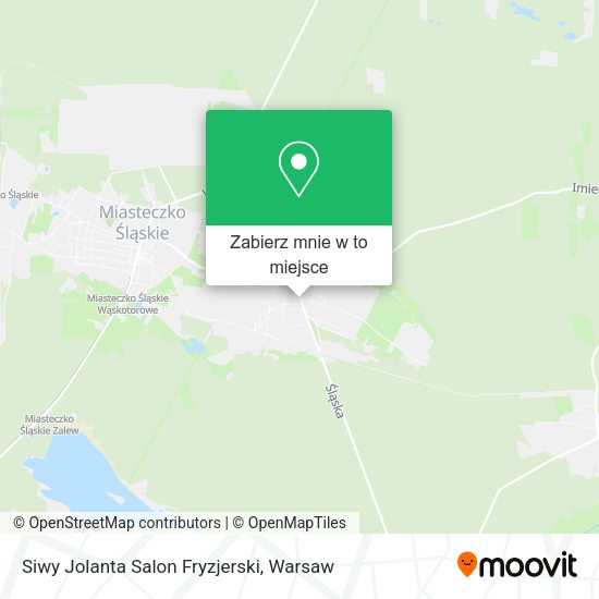 Mapa Siwy Jolanta Salon Fryzjerski