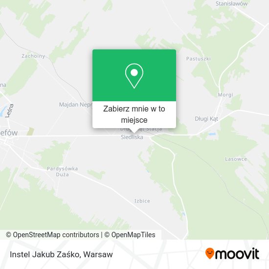 Mapa Instel Jakub Zaśko