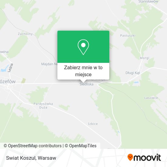 Mapa Swiat Koszul