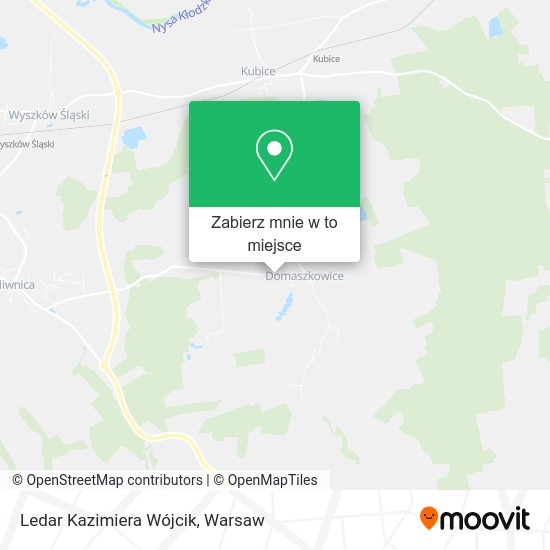 Mapa Ledar Kazimiera Wójcik