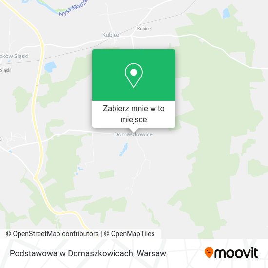 Mapa Podstawowa w Domaszkowicach