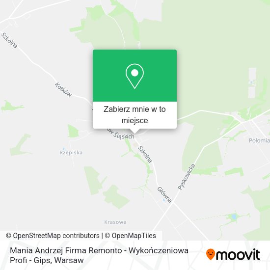 Mapa Mania Andrzej Firma Remonto - Wykończeniowa Profi - Gips