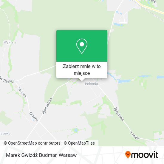 Mapa Marek Gwiżdż Budmar