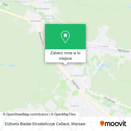 Mapa Elżbieta Biedal-Strzebińczyk Cellavit