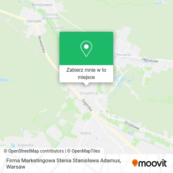 Mapa Firma Marketingowa Stenia Stanisława Adamus