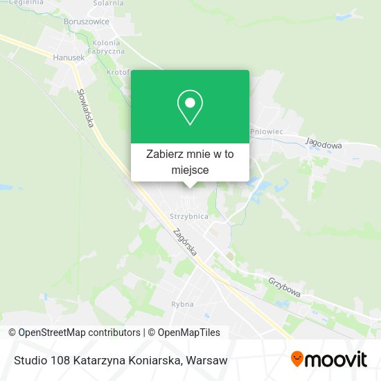 Mapa Studio 108 Katarzyna Koniarska