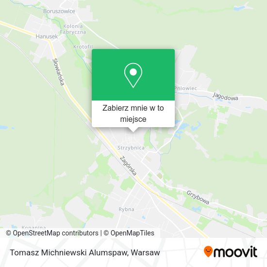 Mapa Tomasz Michniewski Alumspaw